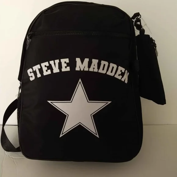 Steve Madden | Bags | Steve Madden Black Backpack With Bold  display picture 3